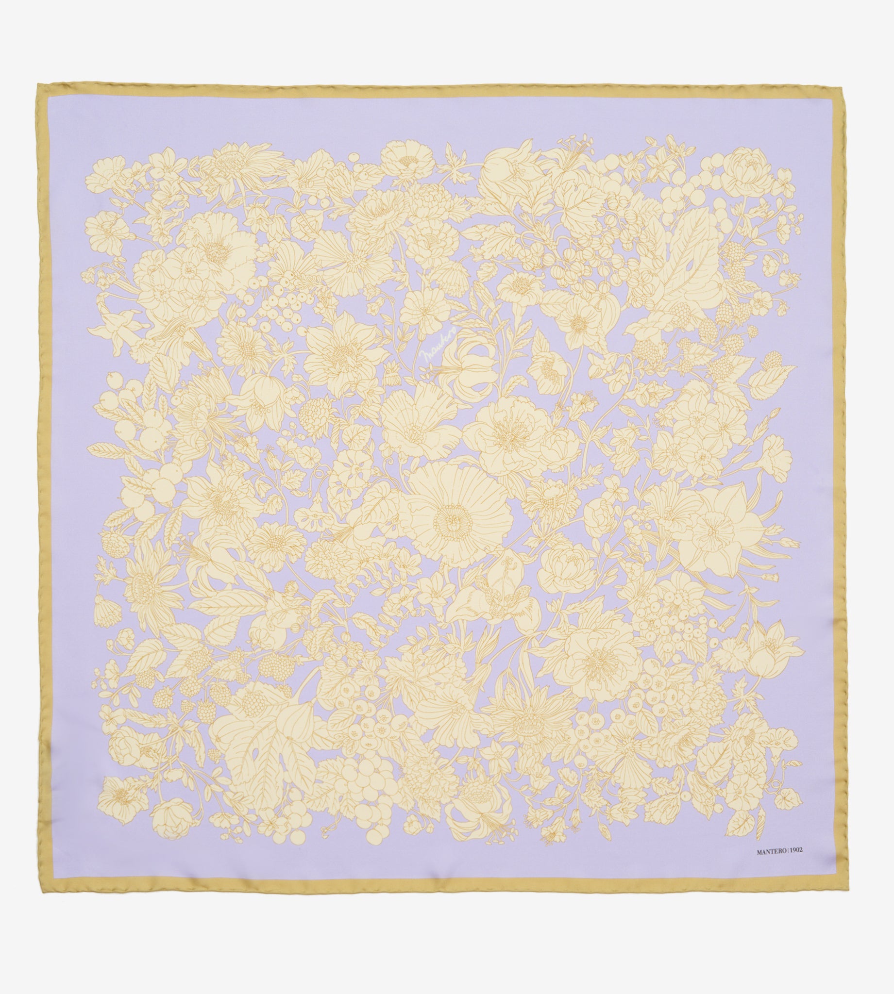 mantero-1902-midnight-fleur-carr-piccolo-in-seta-70x70-cm image 1