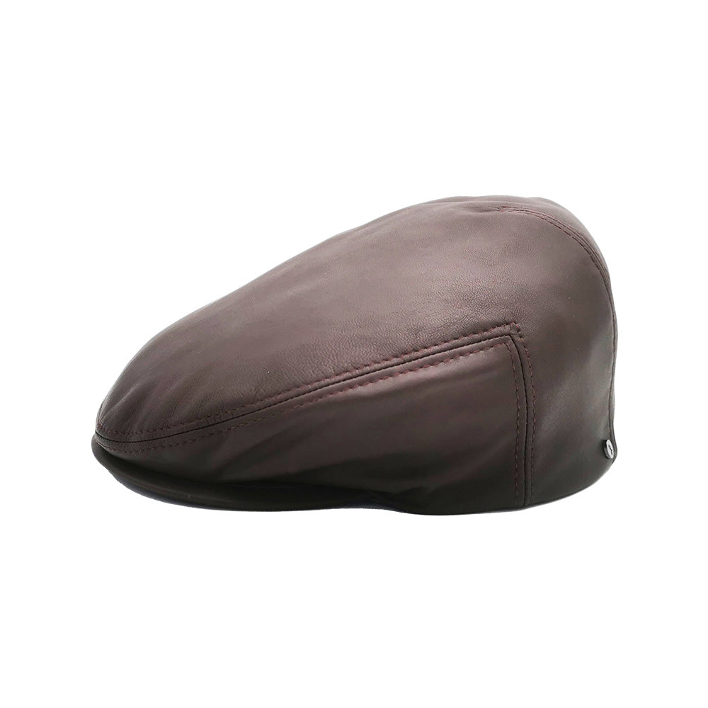 doria-1905-golf-coppola-driver-pelle-bordeaux-piatto-stretto image 2