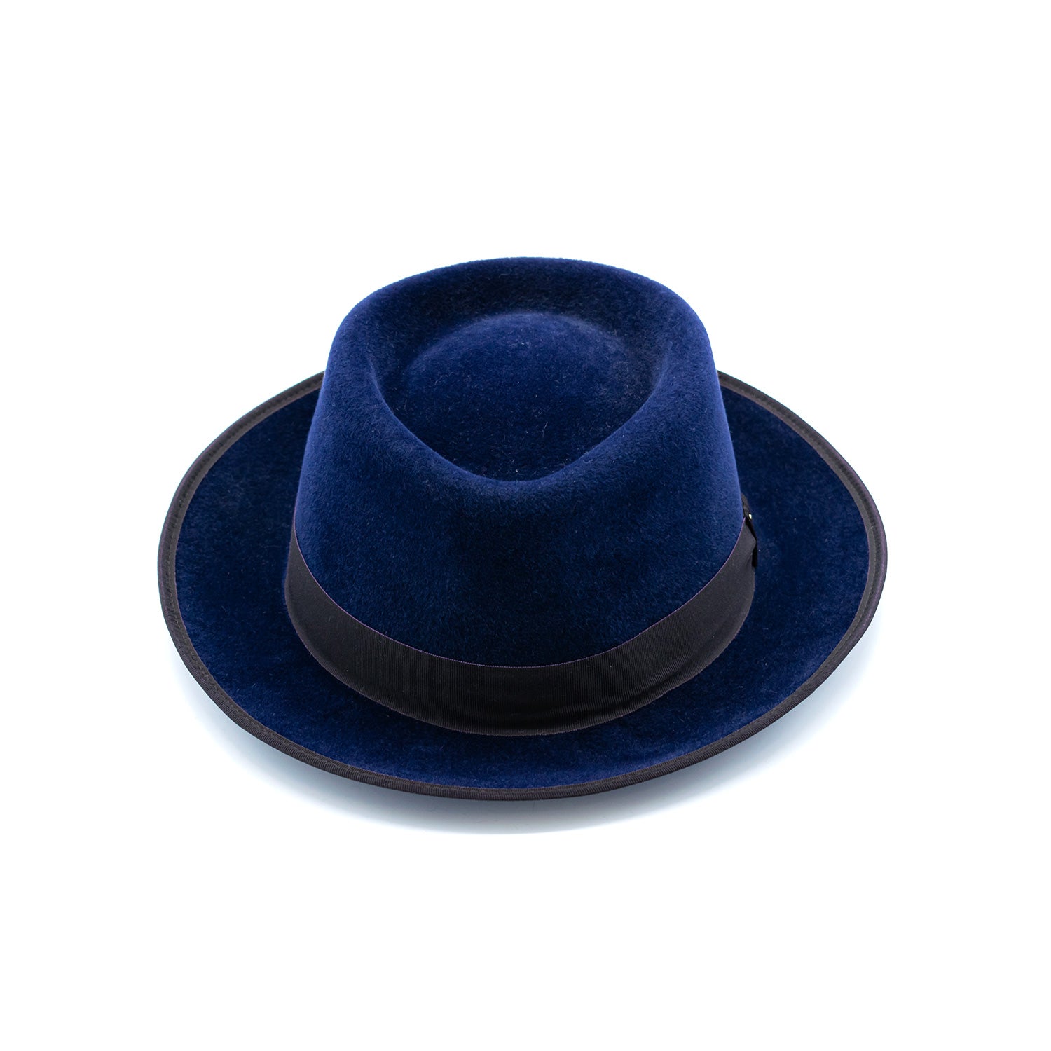 doria-1905-lerici-cappello-telescope-in-feltro-di-lapin-velour-blu image 2
