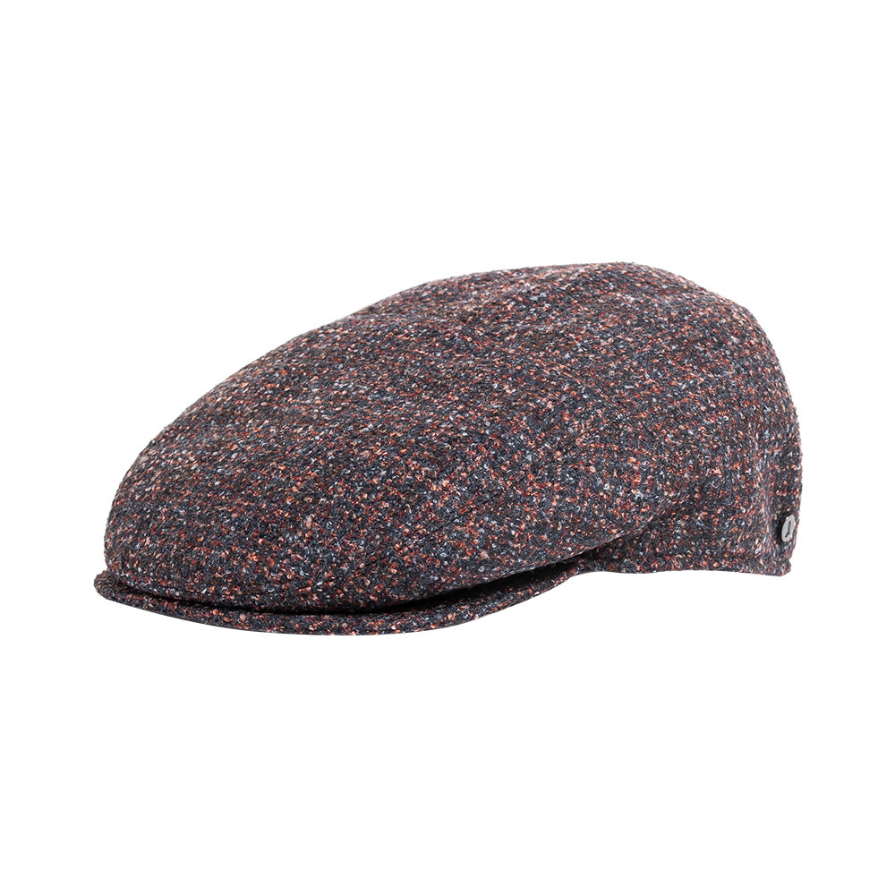 doria-1905-felix-berretto-sfilato-tweed-grigio-fumo-bauxite image 1