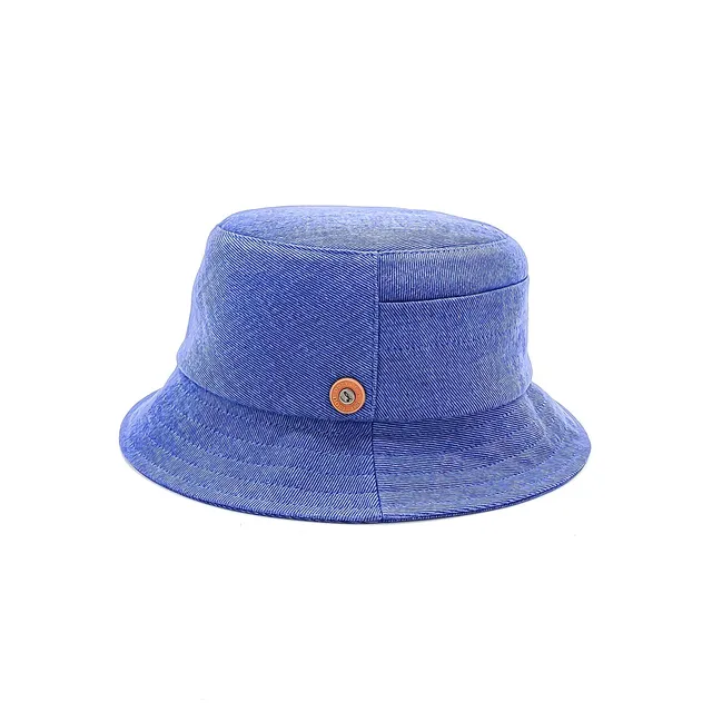 doria-1905-boris-cappello-bucket-denim-blu-tempesta image 1