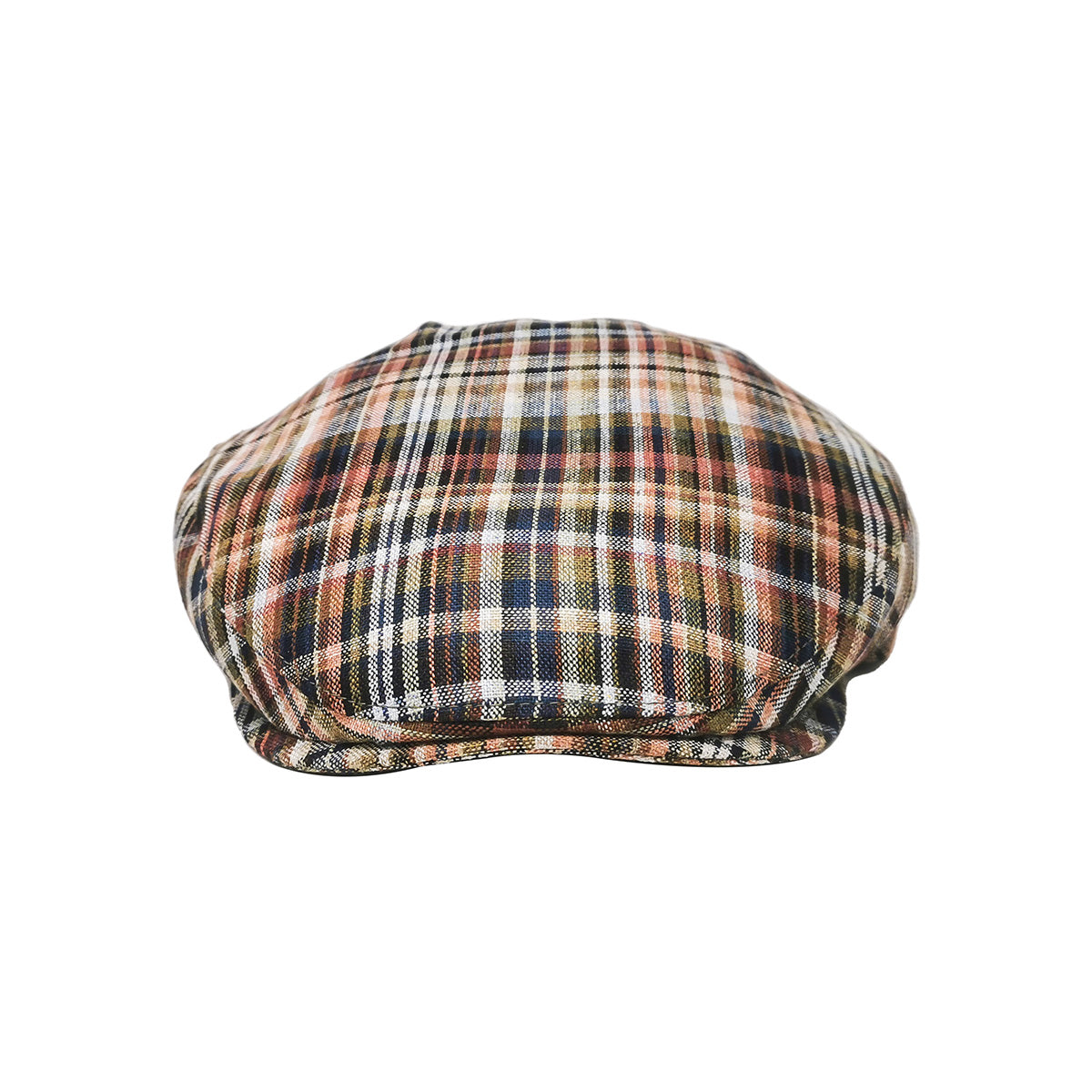 doria-1905-hobo-coppola-piatta-seta-tartan-oliva image 2