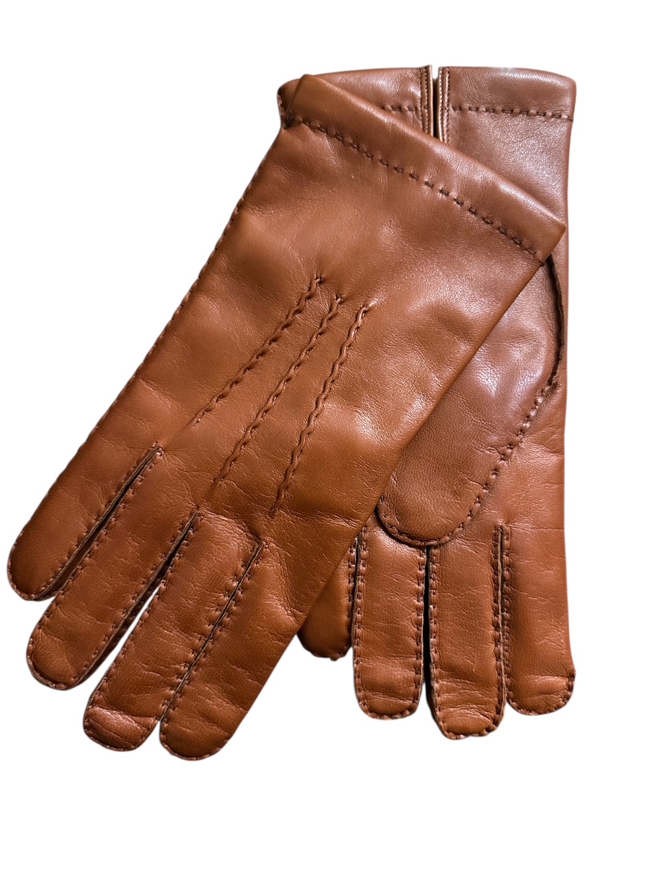 merola-gloves-guanti-in-nappa-cuciti-a-mano-con-fodera-in-cashmere-colore-coloni image 1