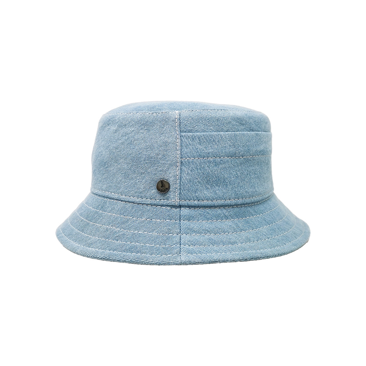 doria-1905-boris-cappello-bucket-denim-chiaro-con-tasca image 1