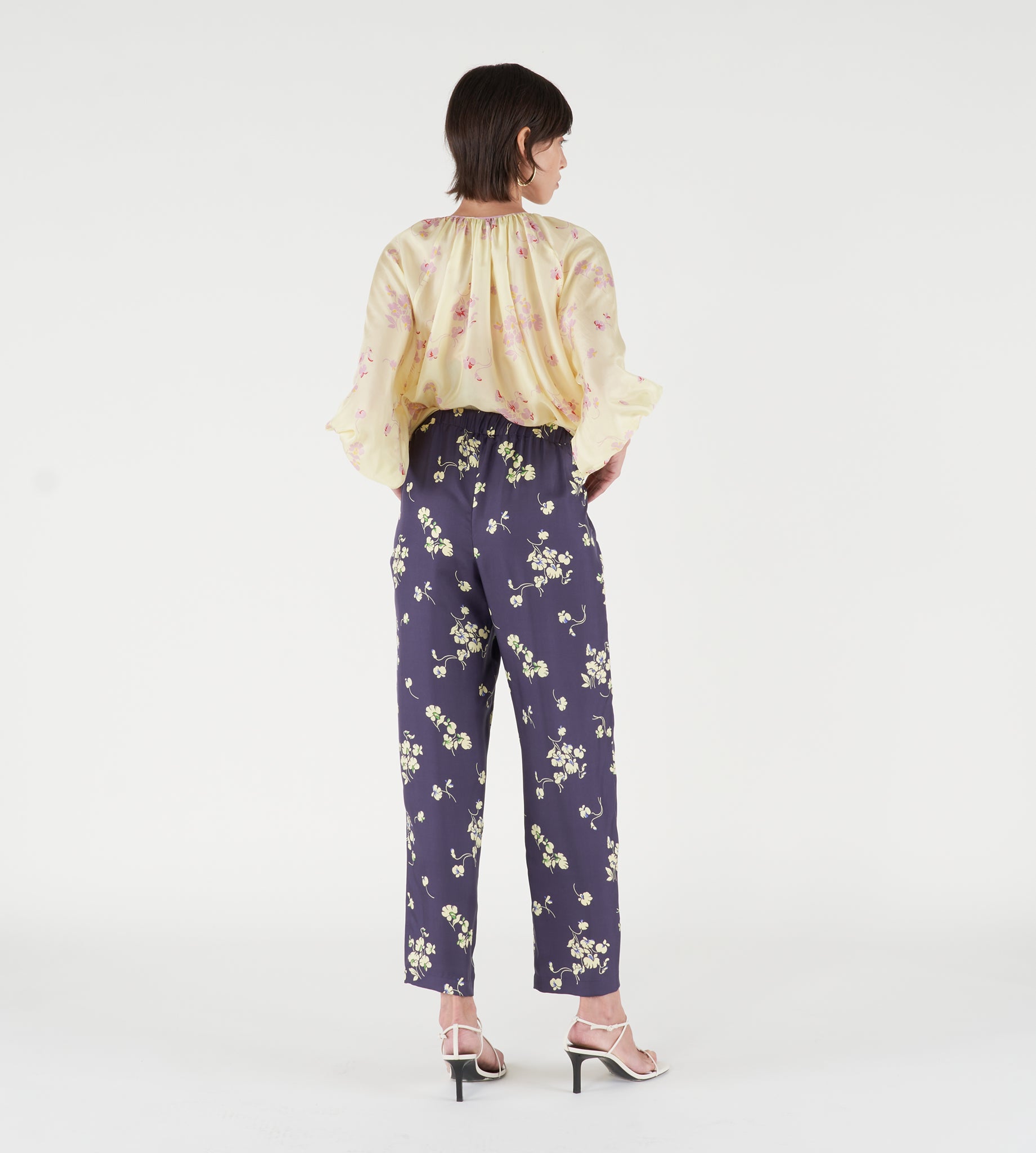 mantero-1902-doris-pantaloni-cropped-in-seta image 6