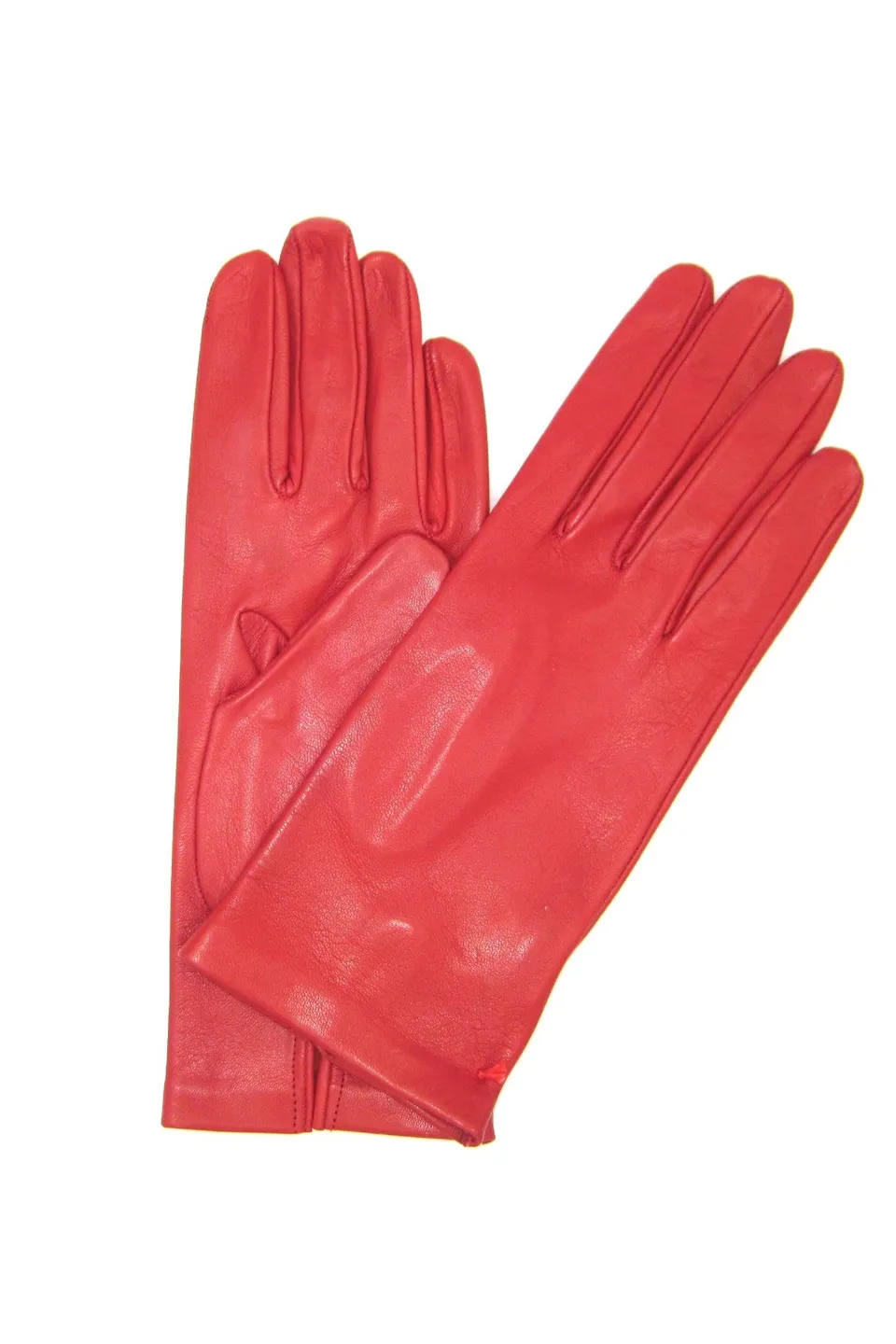 sermoneta-gloves-guanto-in-nappa-sfoderato-2bt-rosso image 1