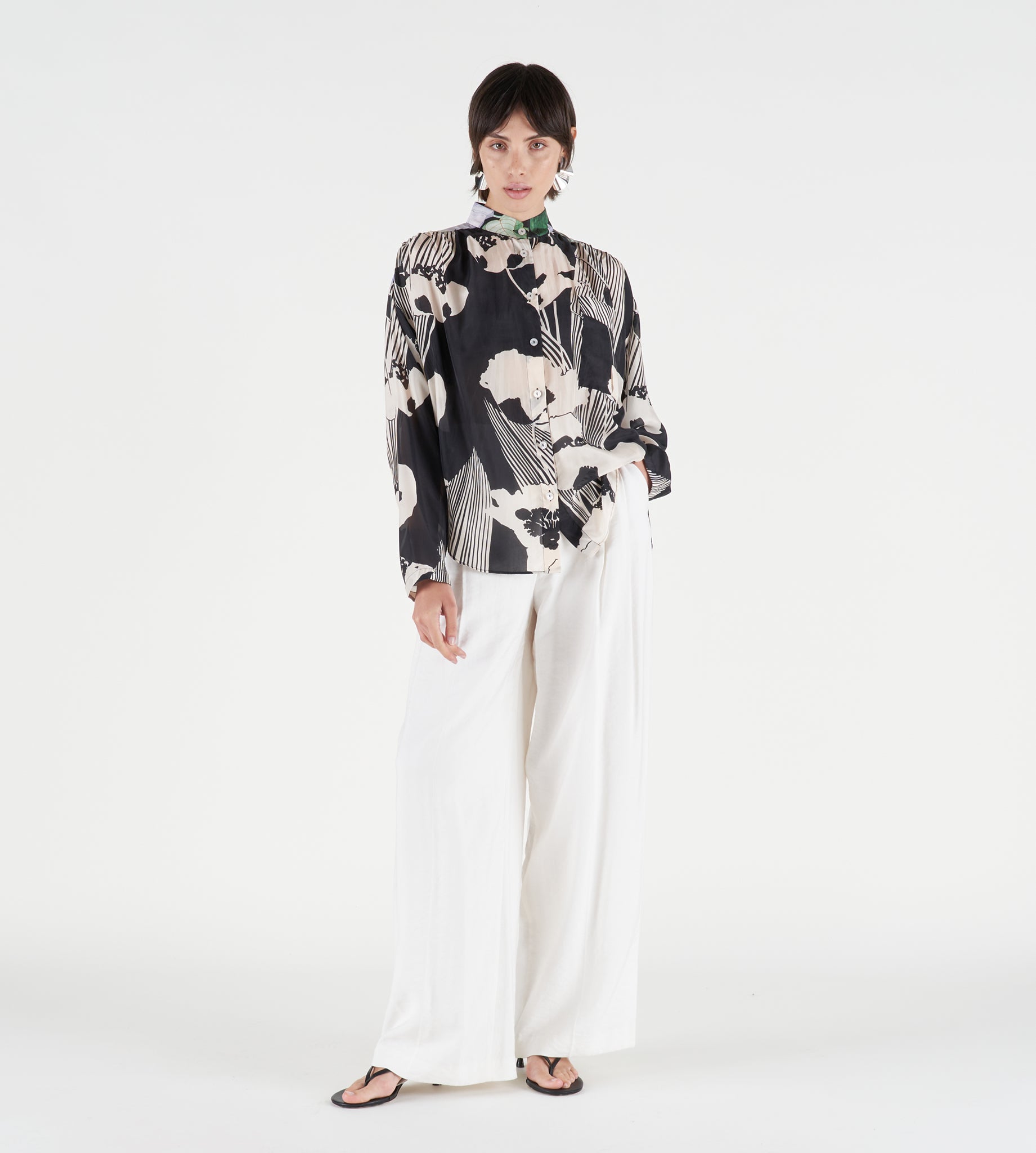 mantero-1902-haley-camicia-morbida-in-seta-over-2 image 3