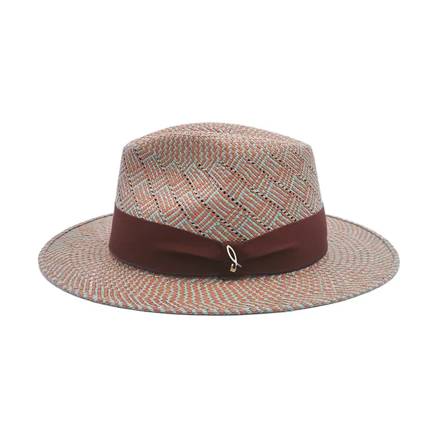 doria-1905-delano-g-cappello-drop-panama-brisa-stella-bicolore image 1