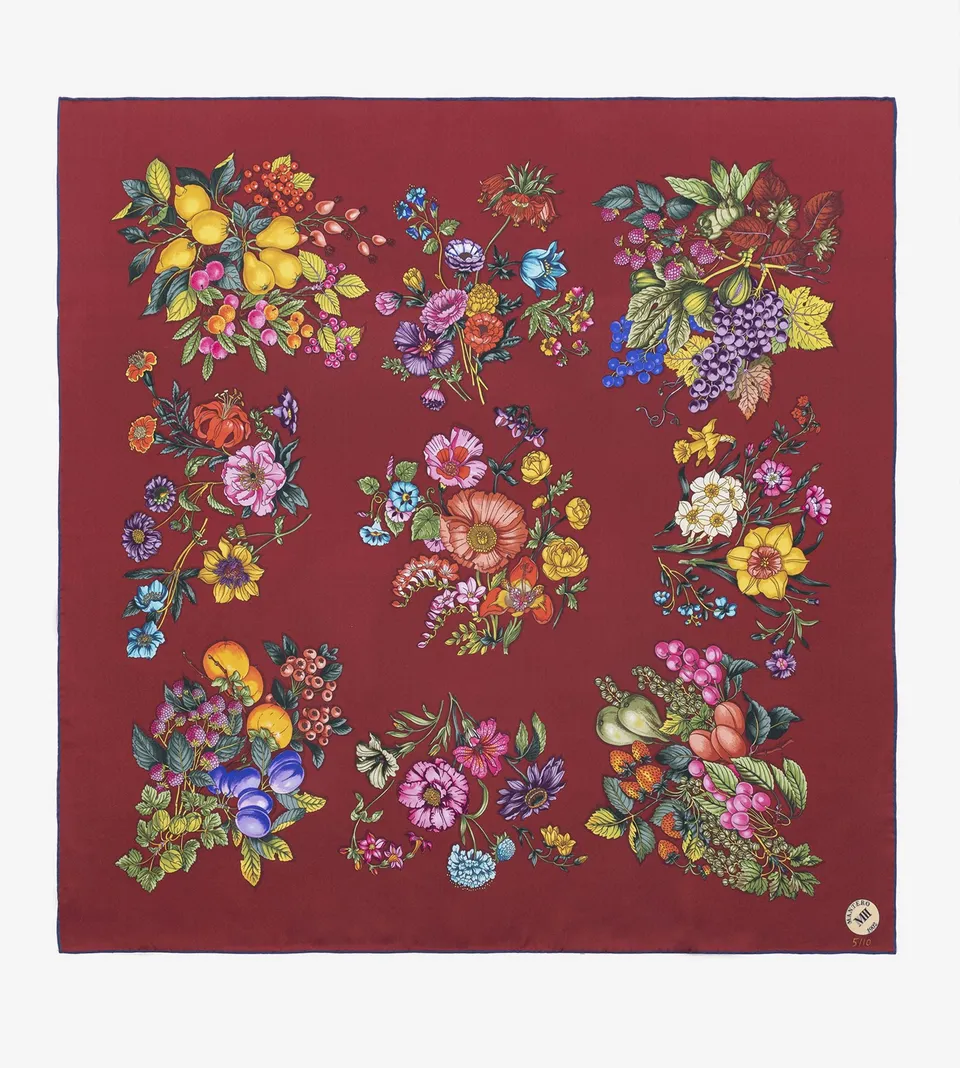 mantero-1902-archivio-n-49-glass-house-classic-carr-reverse-90x90-cm-numerato image 1