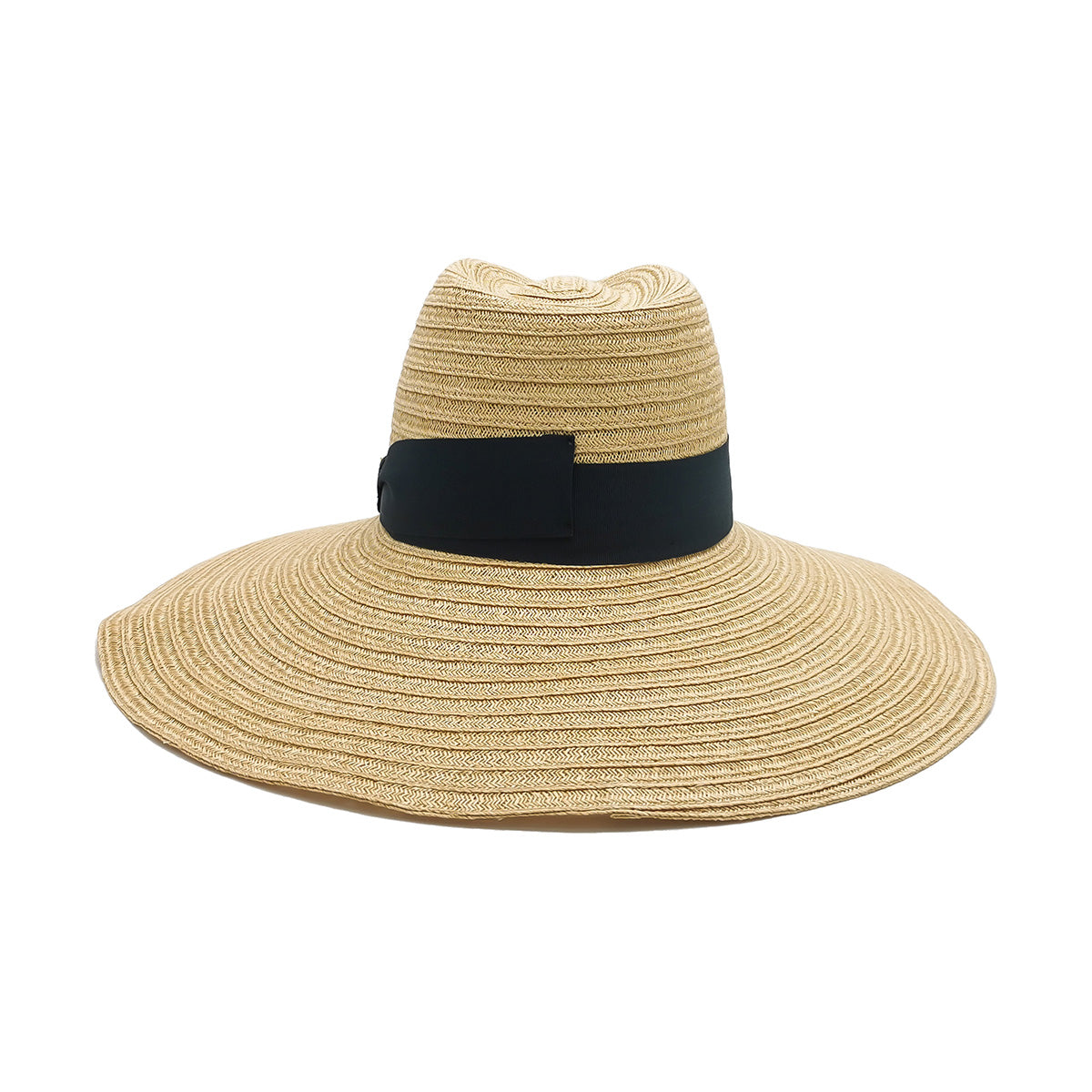 doria-1905-levante-cappello-drop-tesa-larga-in-fibra-di-canapa-frumento image 2