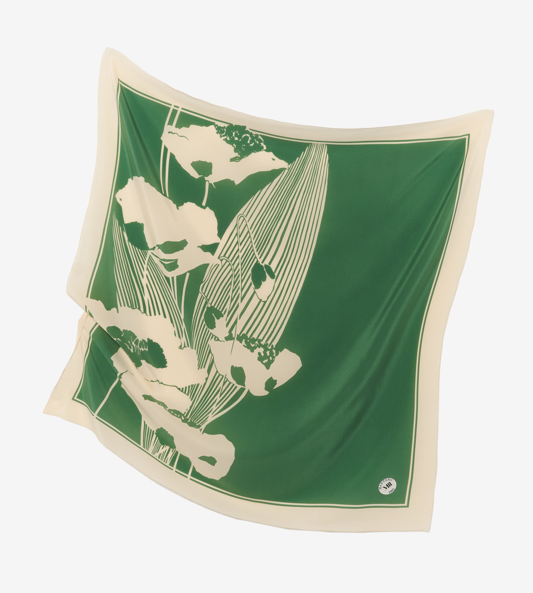 mantero-1902-archivio-n-58-coquelicot-parfum-classic-carr-90x90-cm image 3