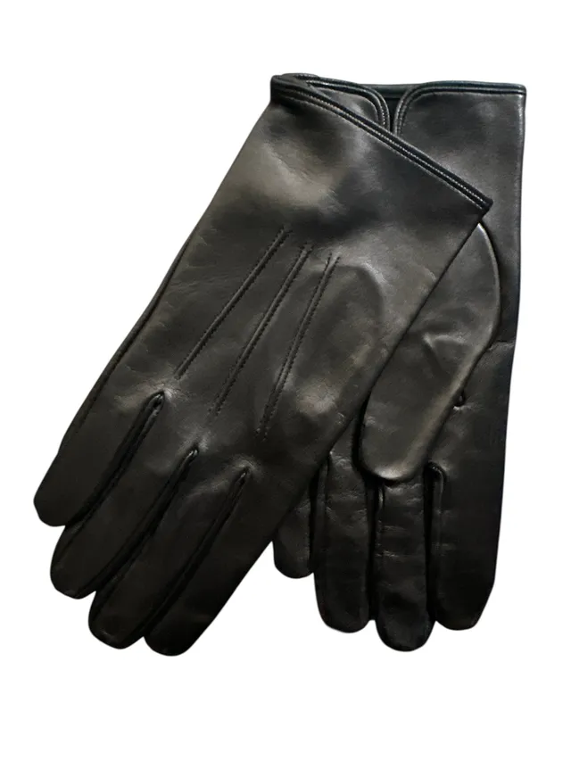 merola-gloves-guanti-in-pelle-nappa-non-foderati-neri image 1