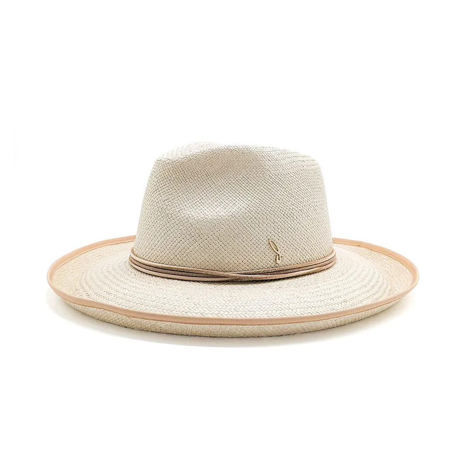 doria-1905-nat-love-cappello-panama-brisa-western-drop-mastice image 1