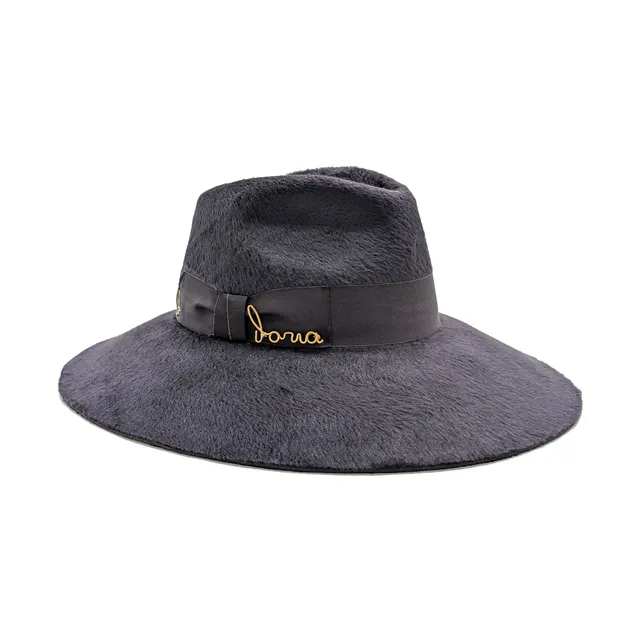doria-1905-doris-cappello-a-tesa-larga-in-feltro-di-lapin-special-velour image 1