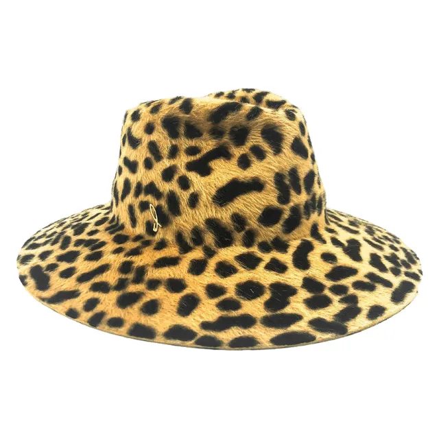 doria-1905-ariel-cappello-a-tesa-larga-in-feltro-melousine-animalier image 1
