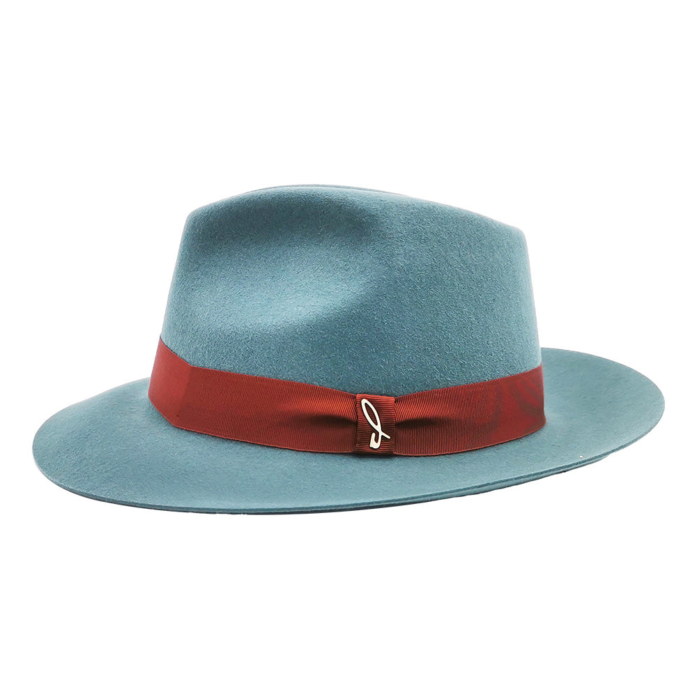 doria-1905-drop-cappello-in-feltro-di-lapin-rasato-azzurro image 2