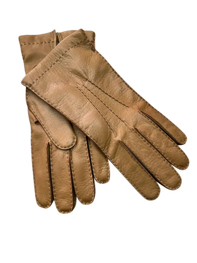 merola-gloves-guanti-in-pelle-di-daino-cuciti-a-mano-con-fodera-in-cashmere-made-2 image 1