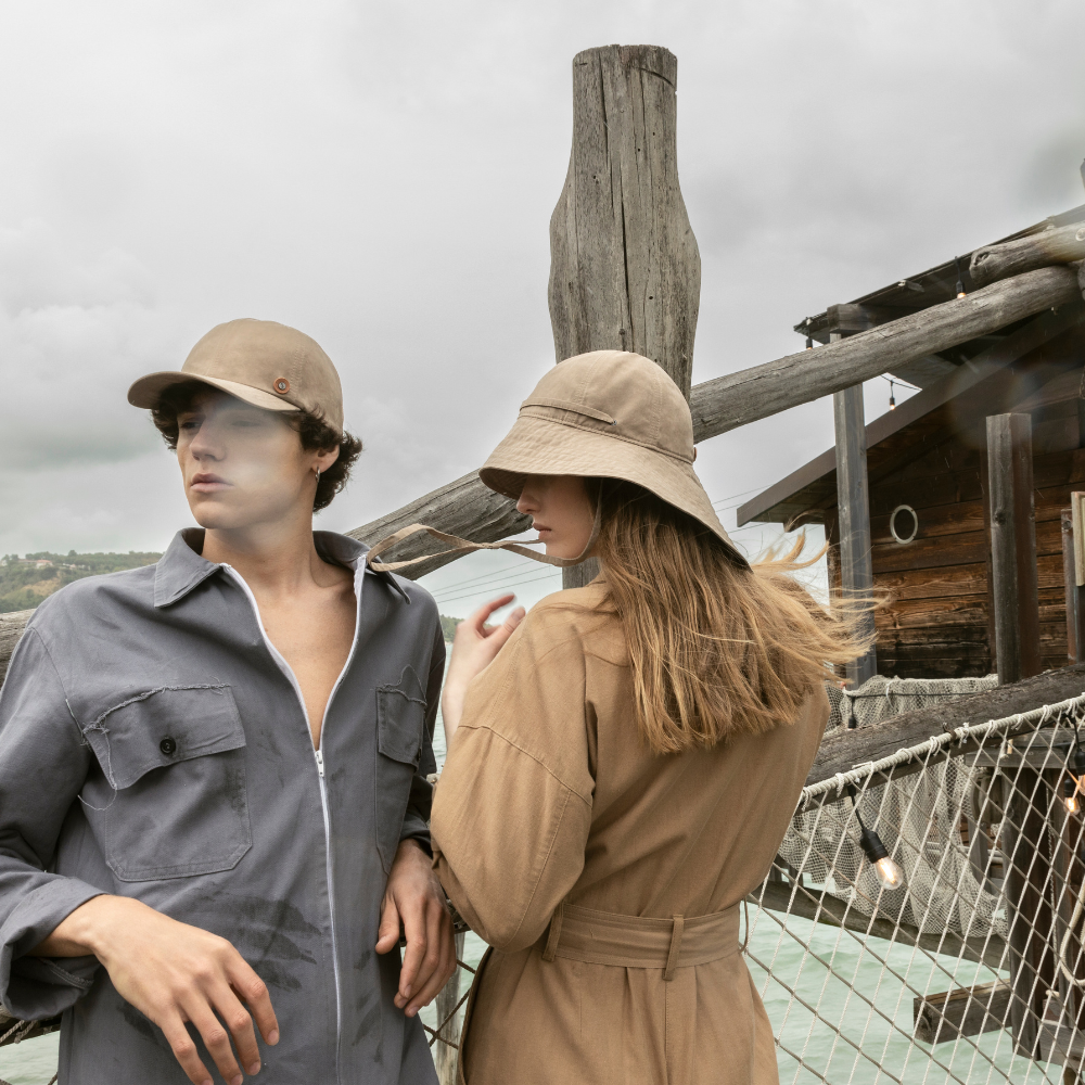doria-1905-nord-ovest-cappello-tecnico-safari-antigoccia-marrone image 2