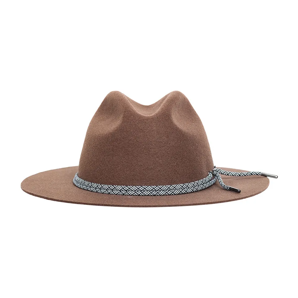 doria-1905-clint-cappello-fedora-in-feltro-di-lana-con-cinta-laccio image 1
