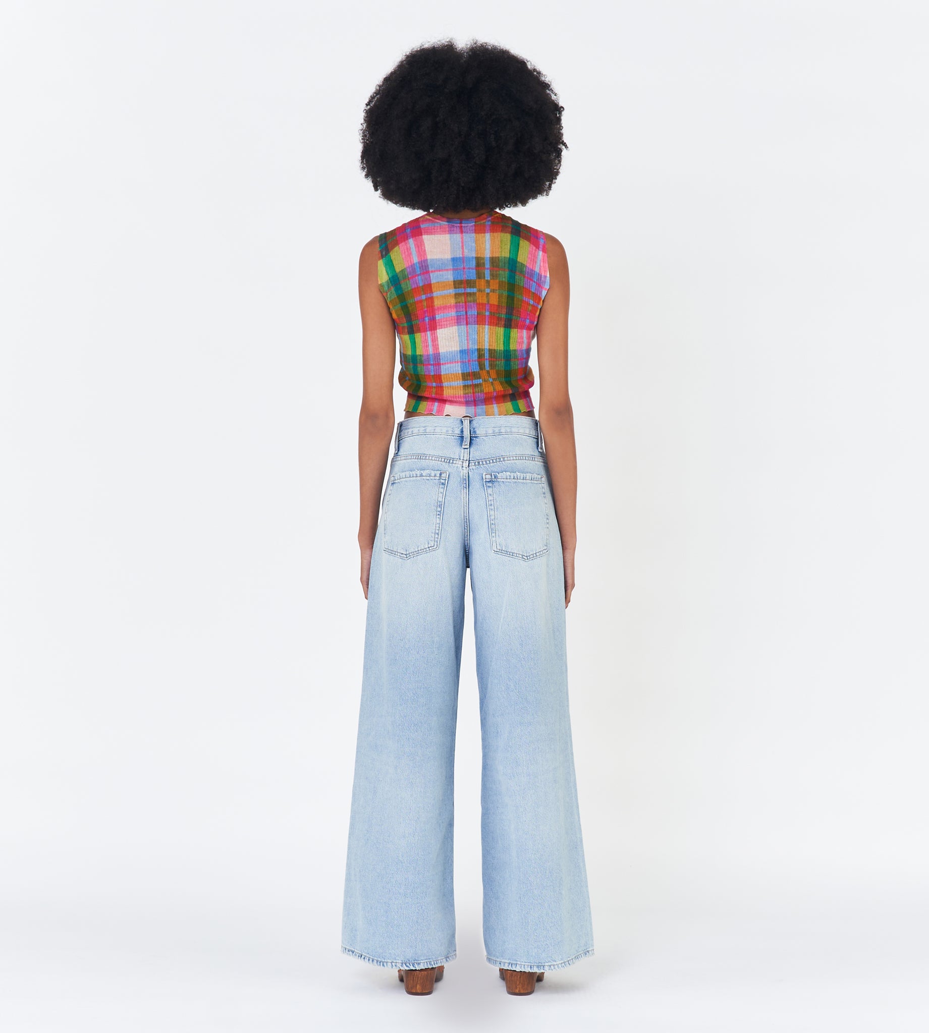 mantero-1902-meghan-top-di-maglia-in-cotone-cropped image 3