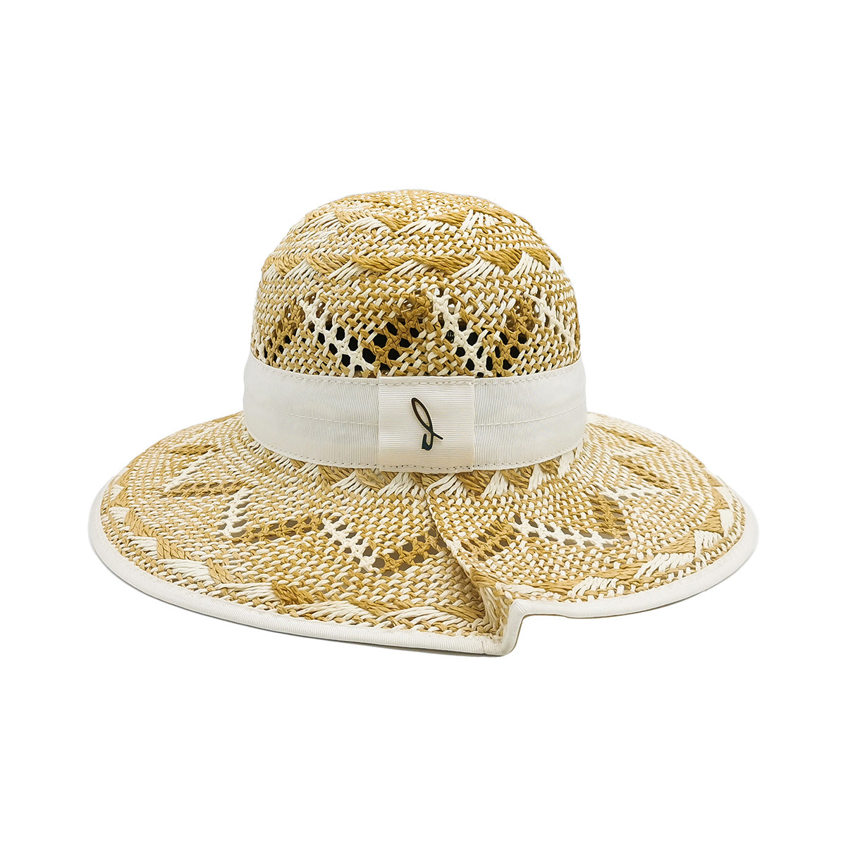 doria-1905-azulina-cloche-in-pizzo-papier-tufo-naturale image 2