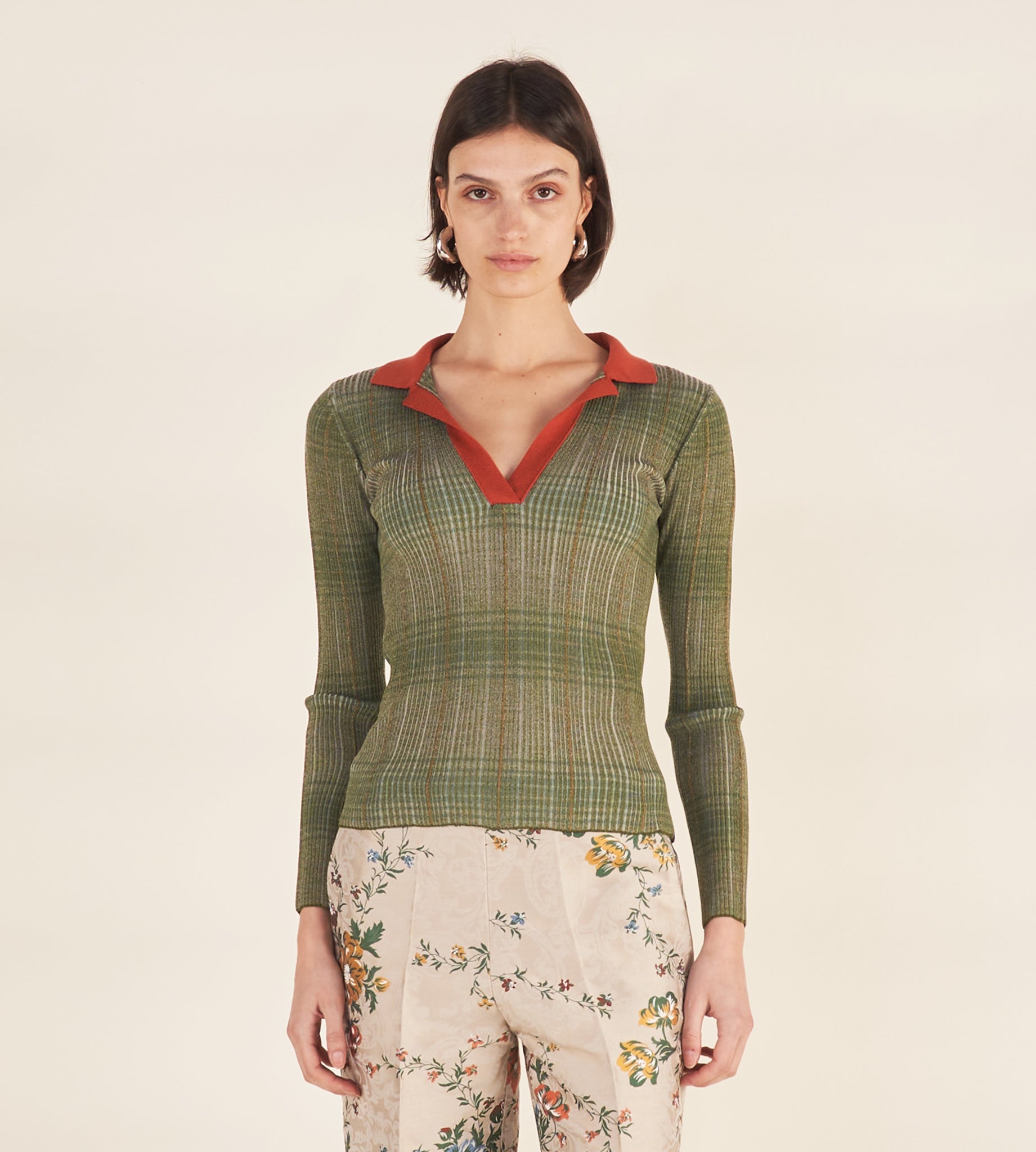 mantero-1902-luisa-maglia-serafino-a-costine-vanis-in-viscosa-e-lana image 2