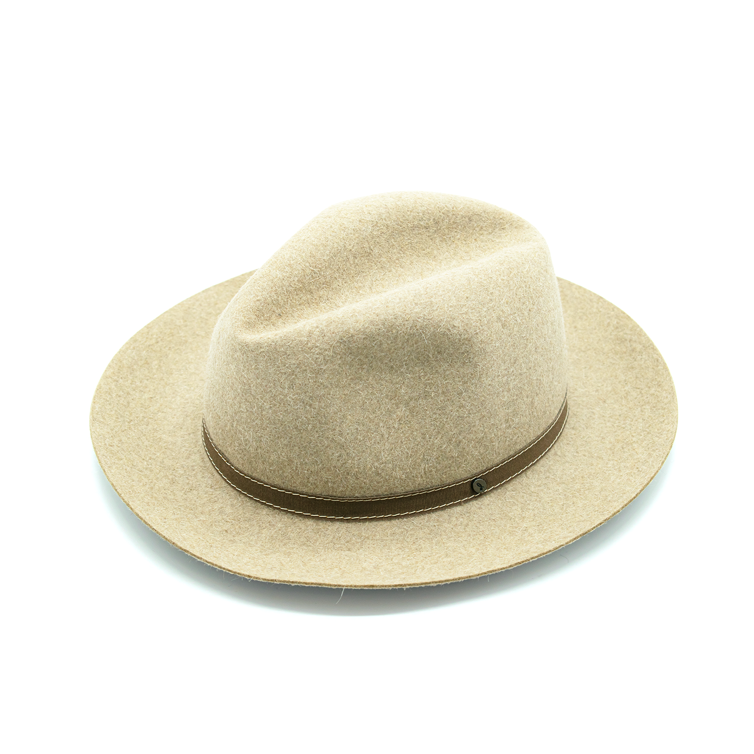 doria-1905-roller-cappello-arrotolabile-in-feltro-di-lapin-melange-beige image 2