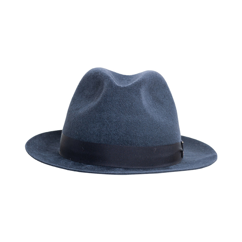 doria-1905-vittorio-cappello-fedora-in-feltro-di-lapin-velour-fumo image 2