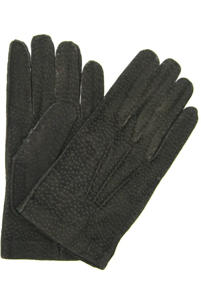 sermoneta-gloves-guanto-in-carpinchos-sfoderato-cucito-a-mano-t-moro image 1