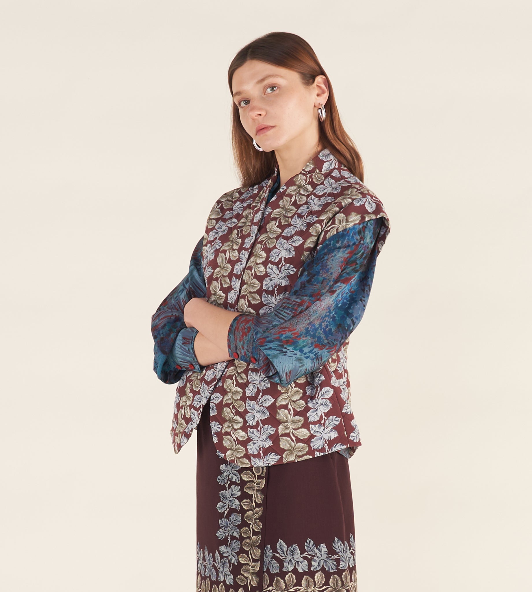 mantero-1902-nora-gilet-trapuntato-donna image 6