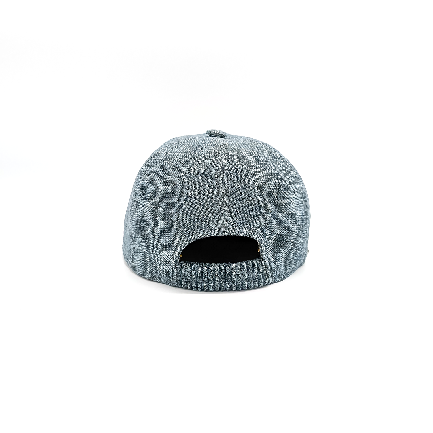 doria-1905-tender-berretto-baseball-arrotolabile-lino-indigo image 4