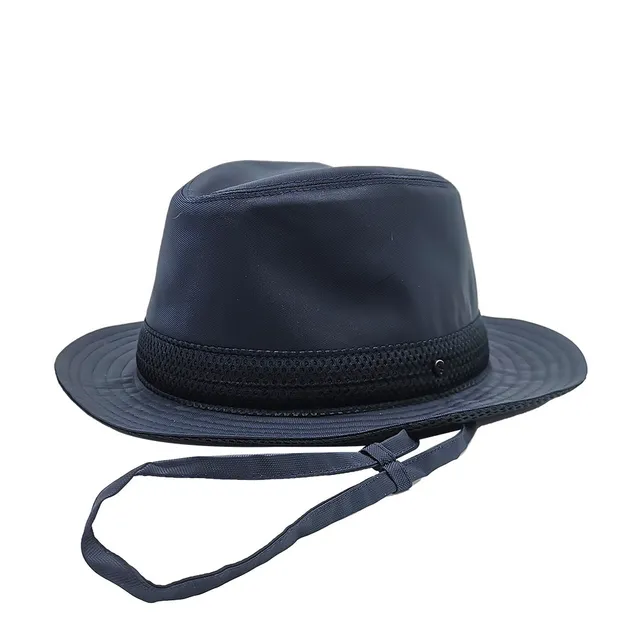 doria-1905-zefiro-cappello-drop-impermeabile-blu-ala-media image 1