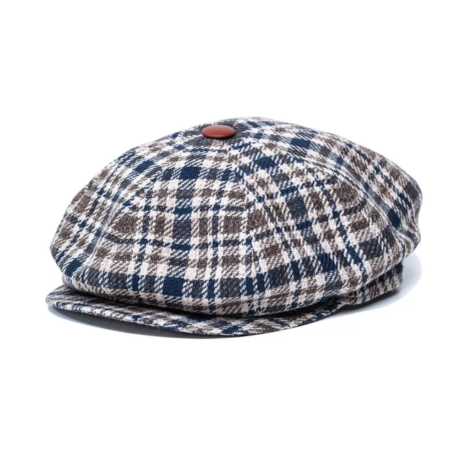 doria-1905-shelby-coppola-irlandese-tartan-seta-lino image 1