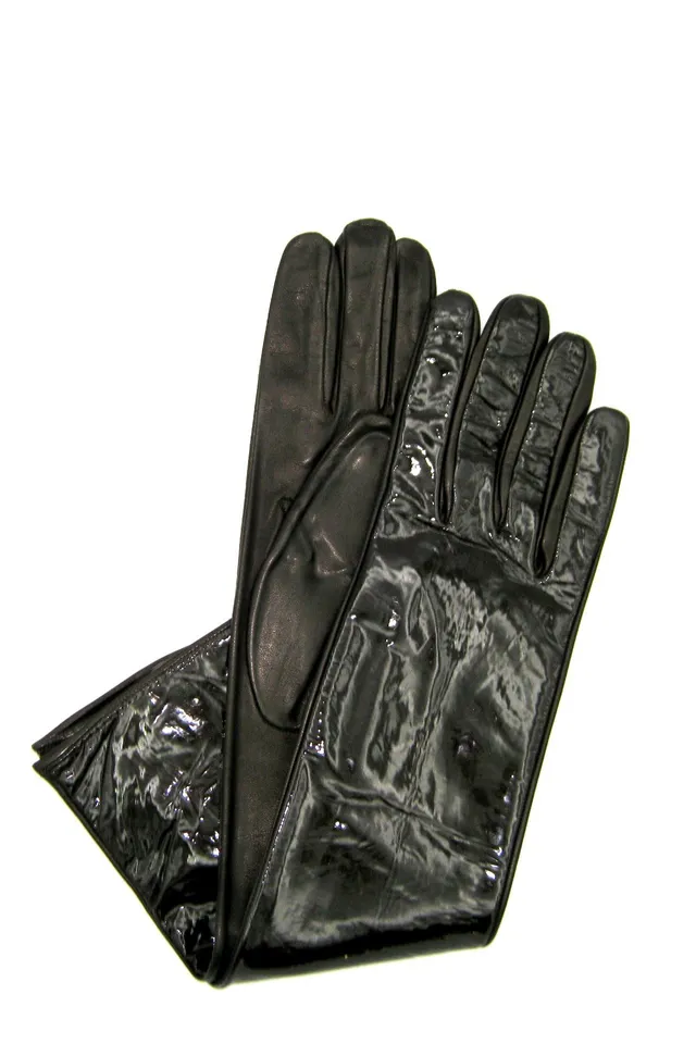 sermoneta-gloves-guanto-fashion-8bt-in-nappa-foderato-di-seta-con-dorso-in-verni image 1