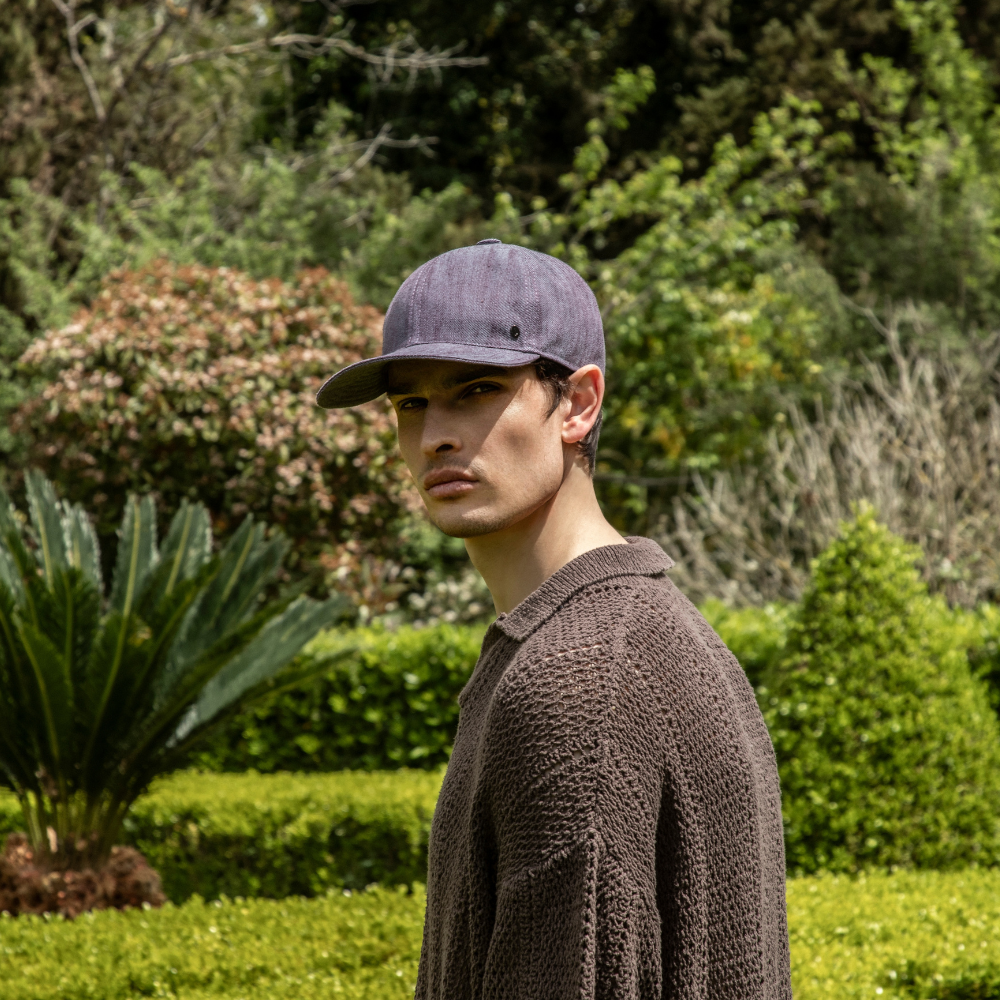 doria-1905-tender-cappello-da-baseball-arrotolabile-prugna-m-lange image 2