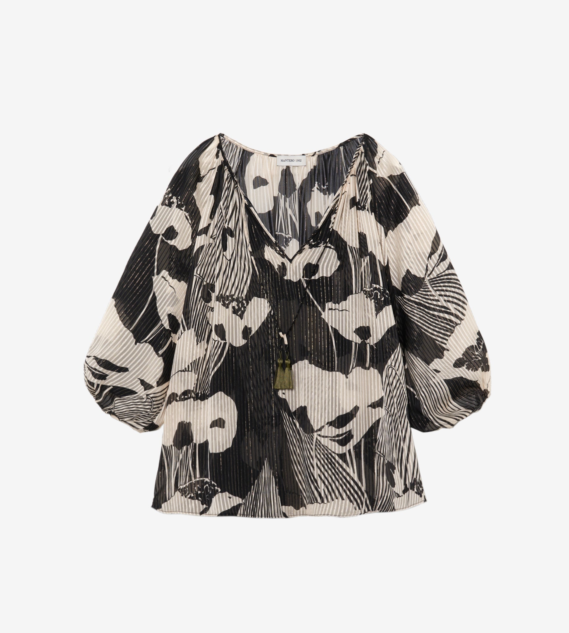 blusa-lolita-mantero-1902-seta-lurex-con-manica-raglan-e-laccini-made-in-italy image 1