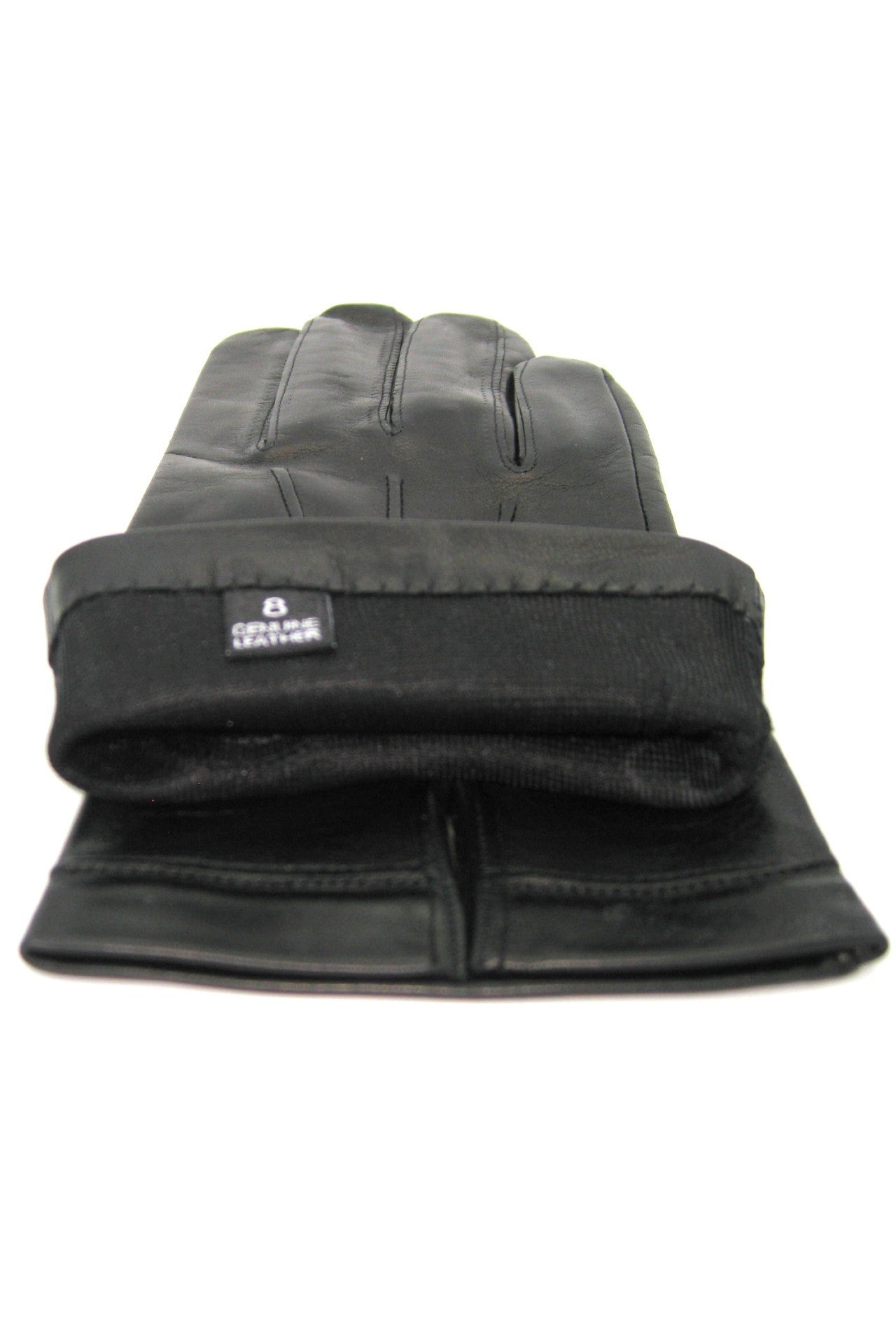sermoneta-gloves-guanto-da-uomo-in-nappa-foderato-seta-nero image 4