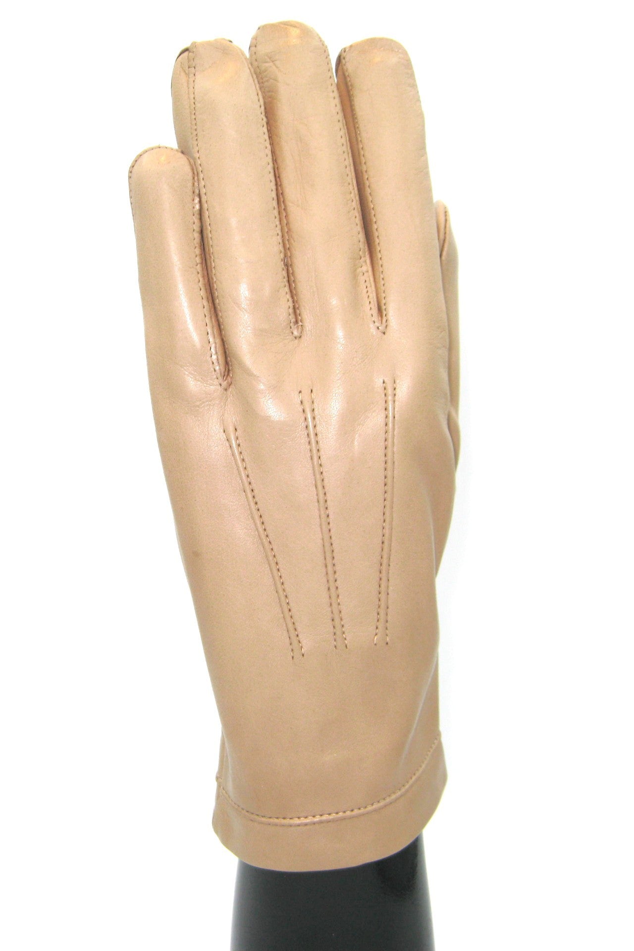 sermoneta-gloves-guanto-classico-uomo-in-nappa-con-fodera-in-seta-toupe image 5