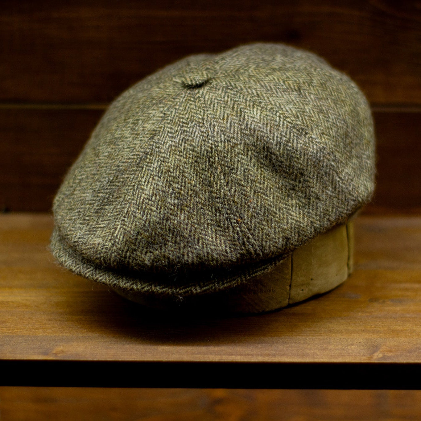 cappellificio-biellese-1935-county-cap-wild-moss-6 image 2