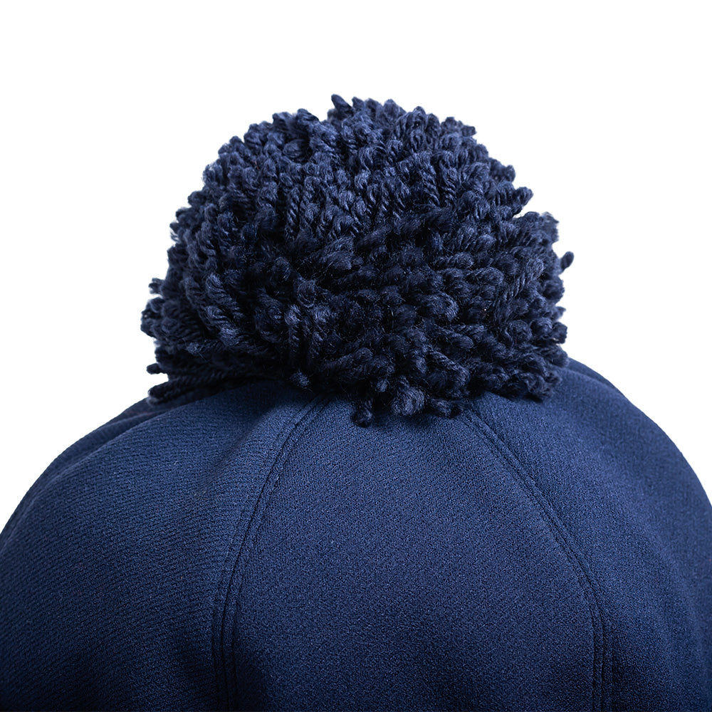 doria-1905-tuddy-cappello-beanie-puffy-blu-con-pom-pom image 3