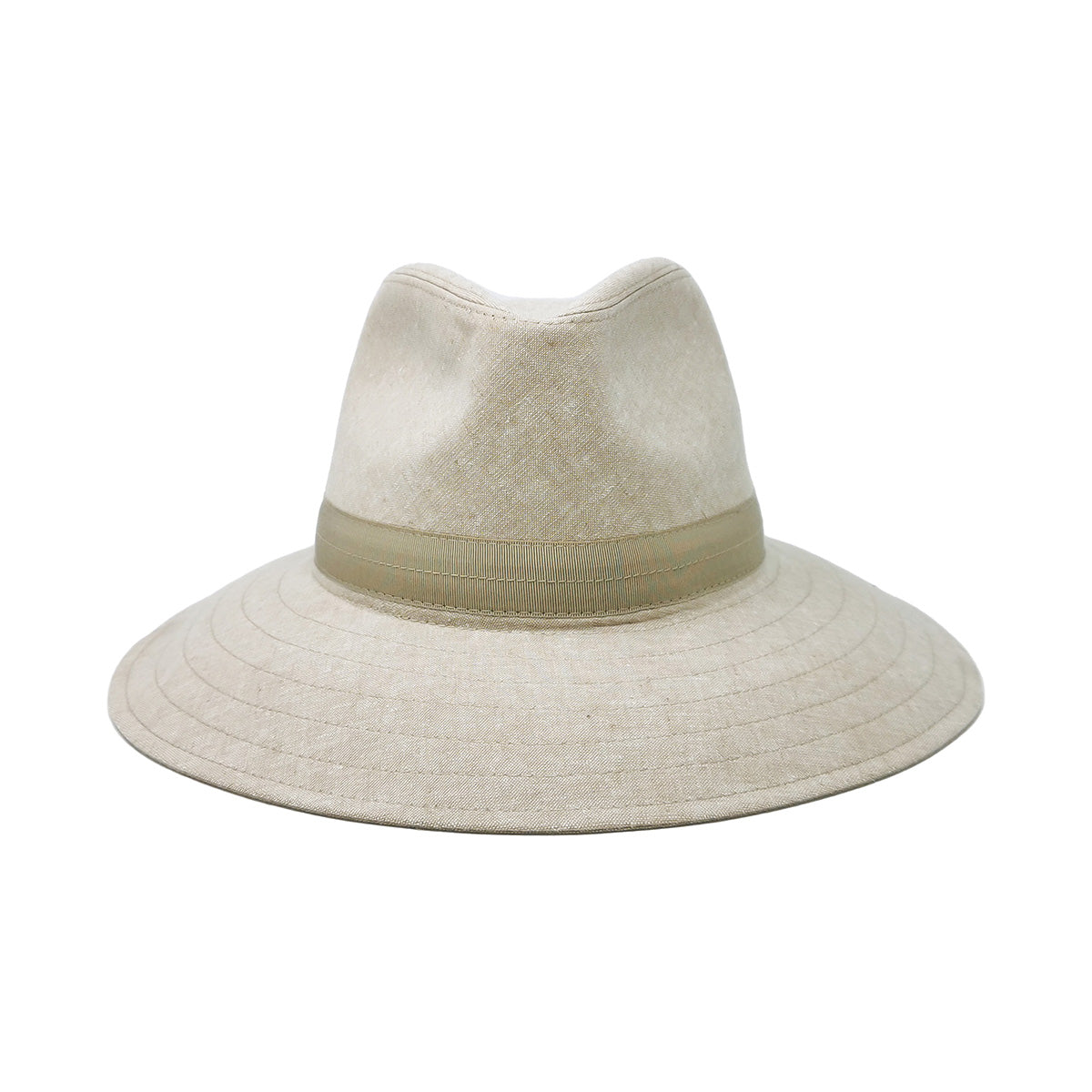 doria-1905-ingrid-cappello-drop-tesa-larga-in-cotone-sabbia image 2