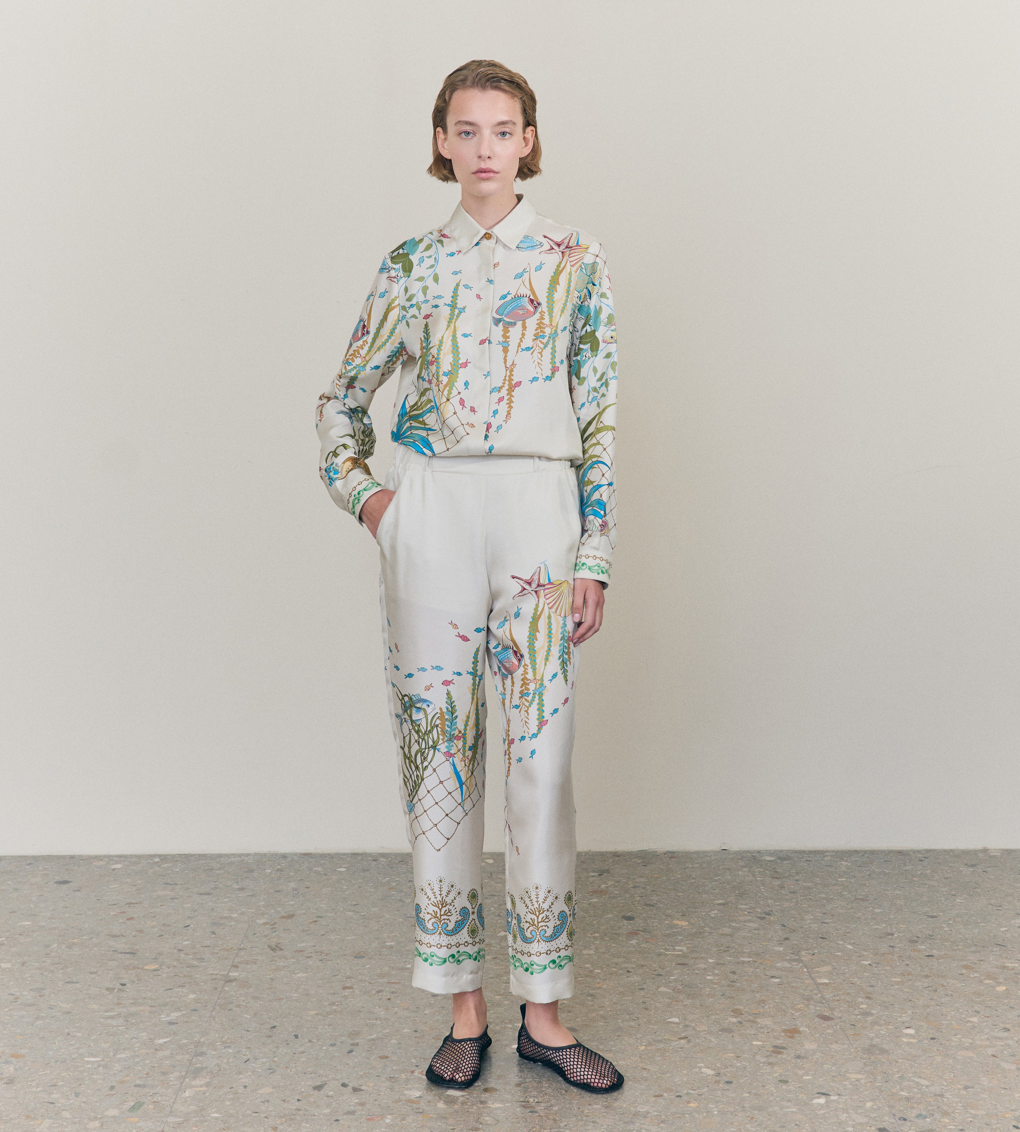 mantero-1902-doris-pantaloni-cropped-sartoriali-4 image 1