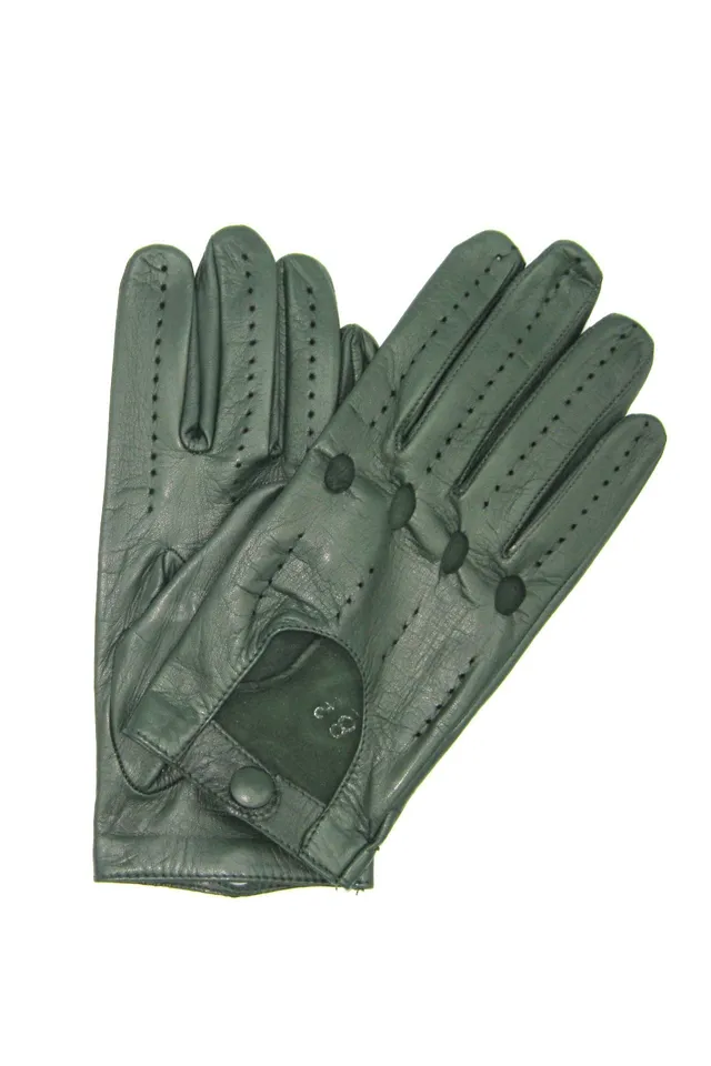 sermoneta-gloves-guanto-da-guida-2bt-in-nappa-con-dita-intere-verde-oliva image 1