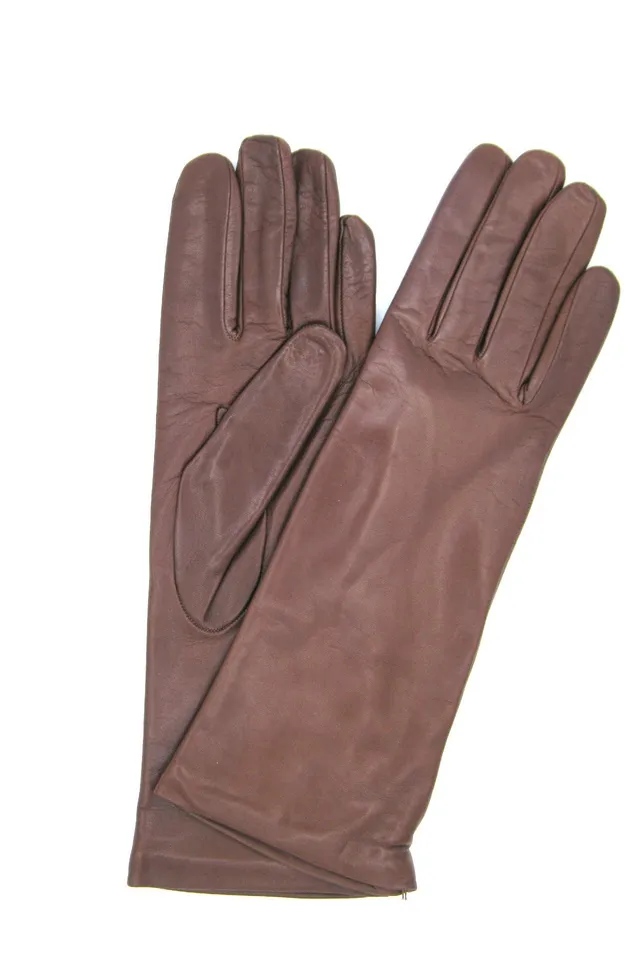 sermoneta-gloves-guanto-in-nappa-foderato-cashmere-4bt-cognac image 1