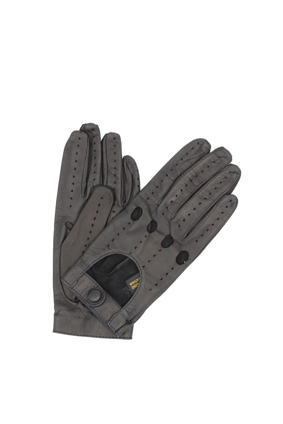 sermoneta-gloves-guanto-da-guida-sfoderato-dita-intere-nero image 1