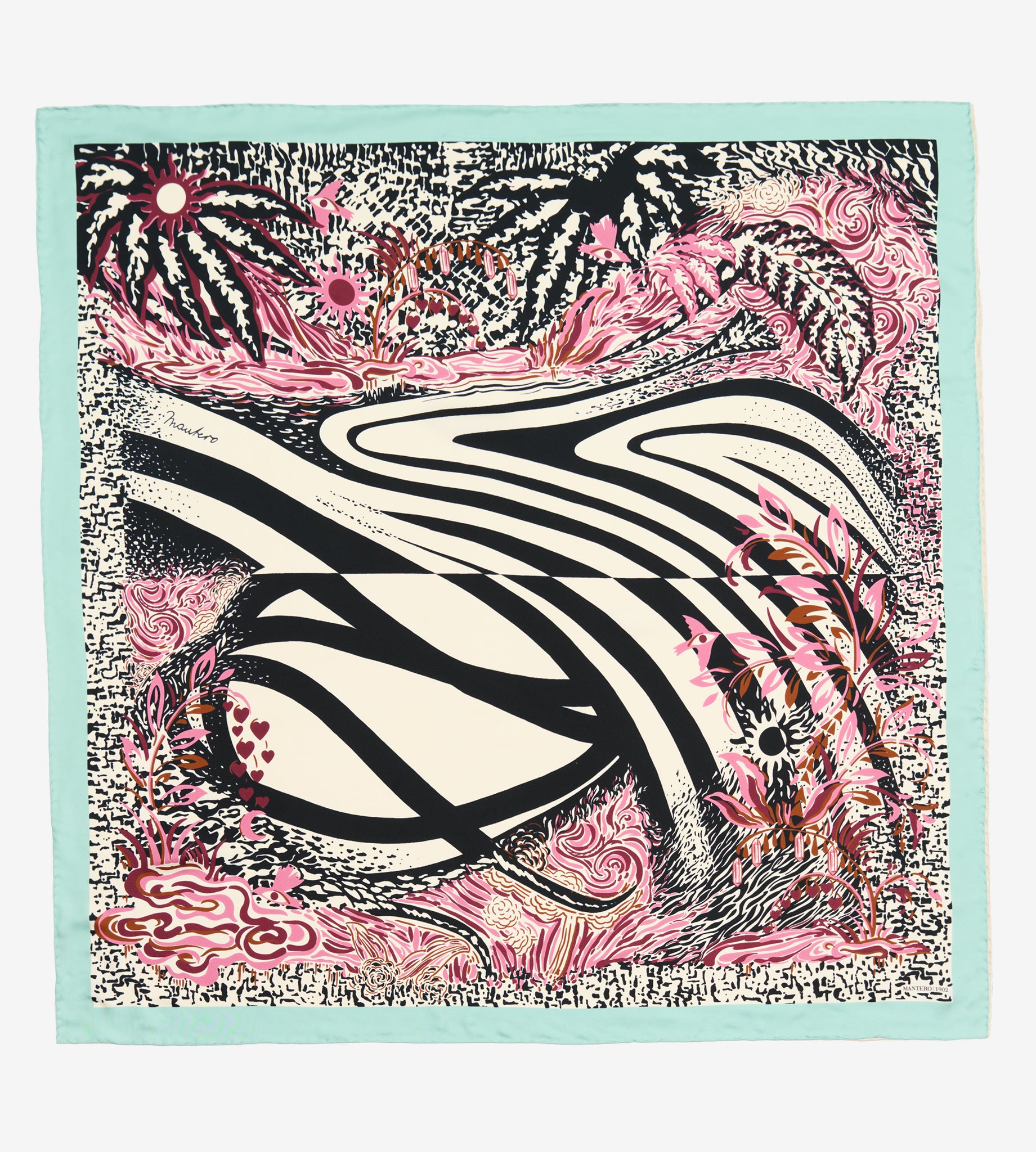 mantero-1902-hide-and-seek-foulard-classic-carr-90x90 image 1