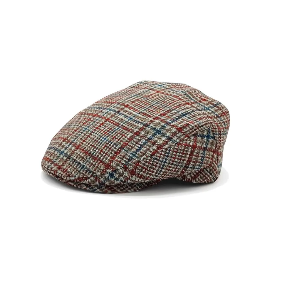 doria-1905-golf-coppola-classica-principe-di-galles-seta-lino-cotone image 1