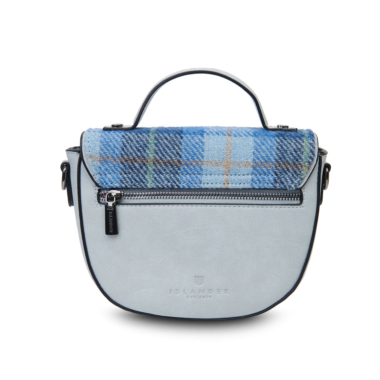 cappellificio-biellese-1935-the-mini-cobble-satchel-blue-tartan image 3
