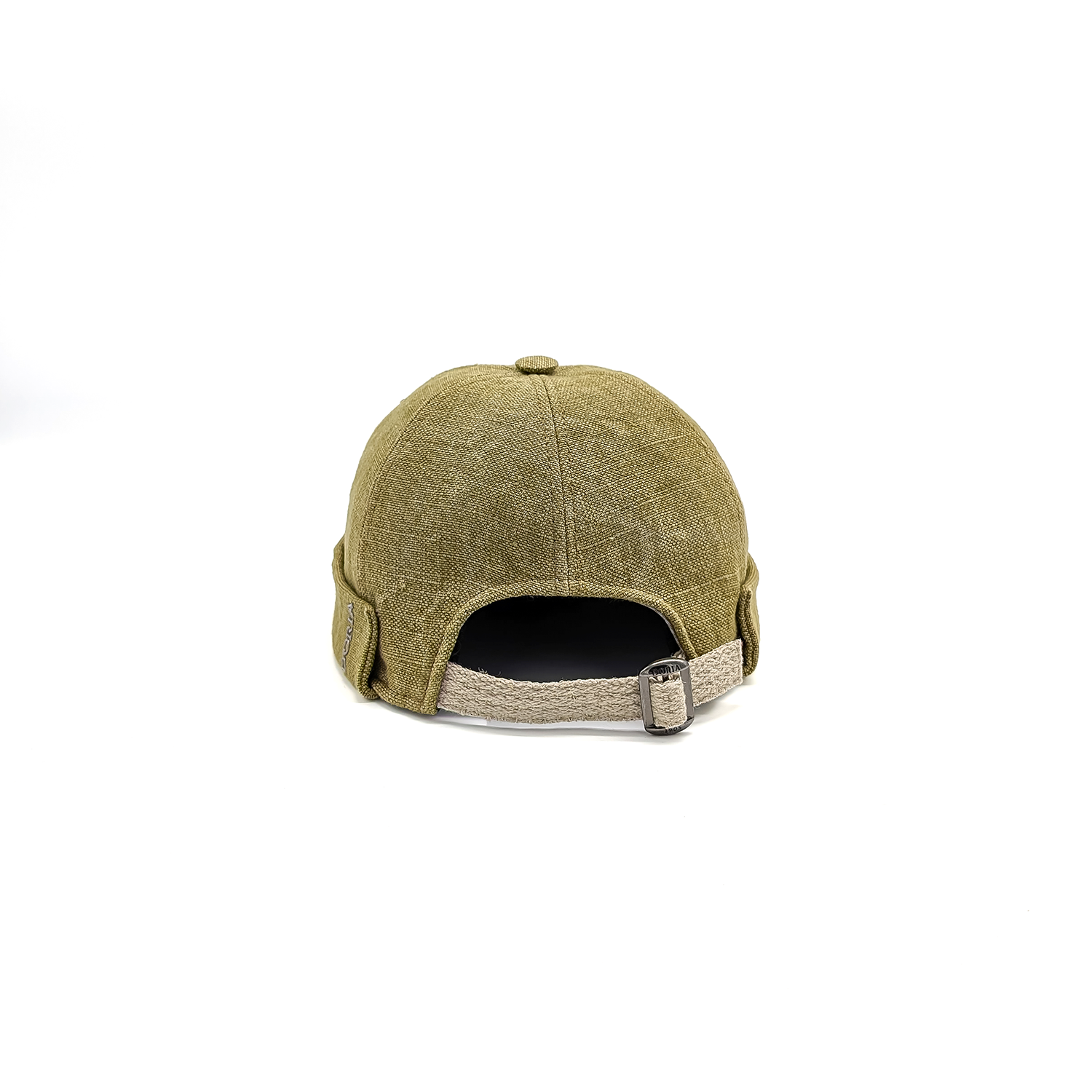 doria-1905-docker-berretto-zuccotto-in-lino-washed-raw image 4