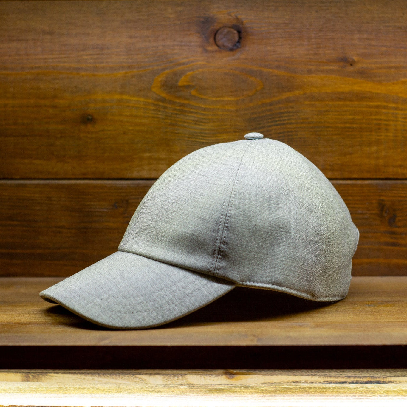 cappellificio-biellese-1935-baseball-pt-cappello-baseball-vbc-waterproof-greige image 2
